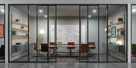 Aluminiummattglas-Büro-Fach-Brett geätztes Glasbüro-Fach