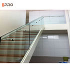 Aluminiumglassystem-Treppen-Aluminiumgeländer der balustraden-ISO9001