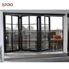 Außenbi-Falttür-Aluminiumfalttür-Glaspatio für Speicher