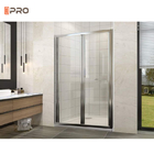 Modernes Luxusbi-Falten-Badezimmer-Tür-Duschkabinen Misted-Aluminiumglas