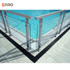 Innenglasswimmingpool-Aluminiumhandlauf-Edelstahl-Treppen-Balustraden
