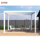 Der Patio motorisierte Garten-Aluminiumpergola im Freien 3x3m gestaltet