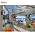 3x6m moderner Aluminiumpergola-Hinterhof-Patio-Dach mit Luftschlitzen