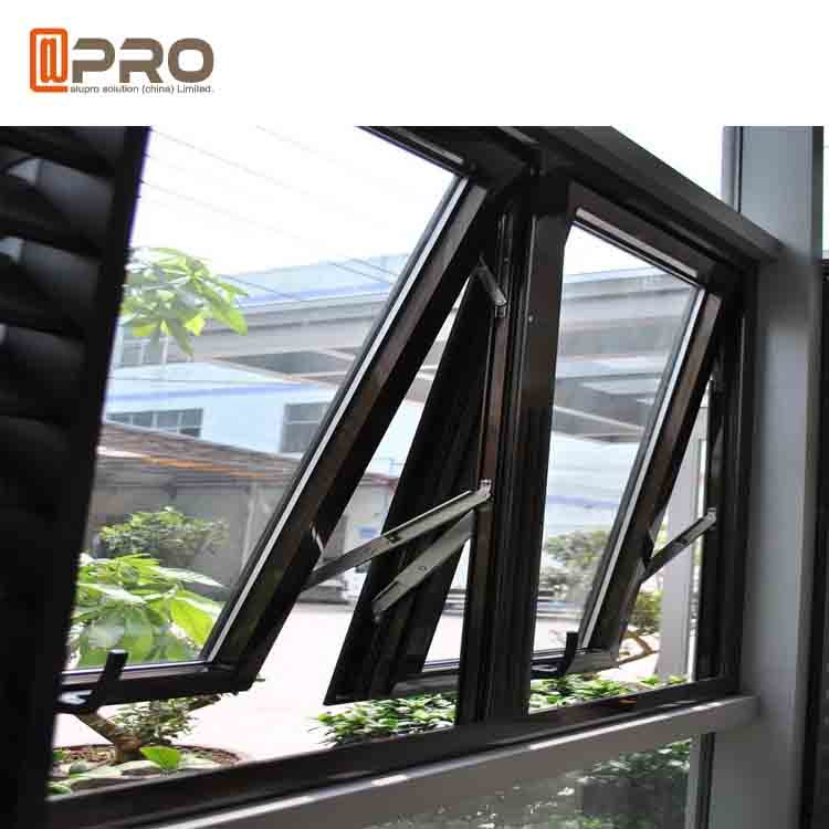 Staub-Widerstand, den Aluminiumspitze Hung Window For House Projects Größenspitze besonders anfertigte, hing Aluminiumfenster hing Spitzenfenster, a
