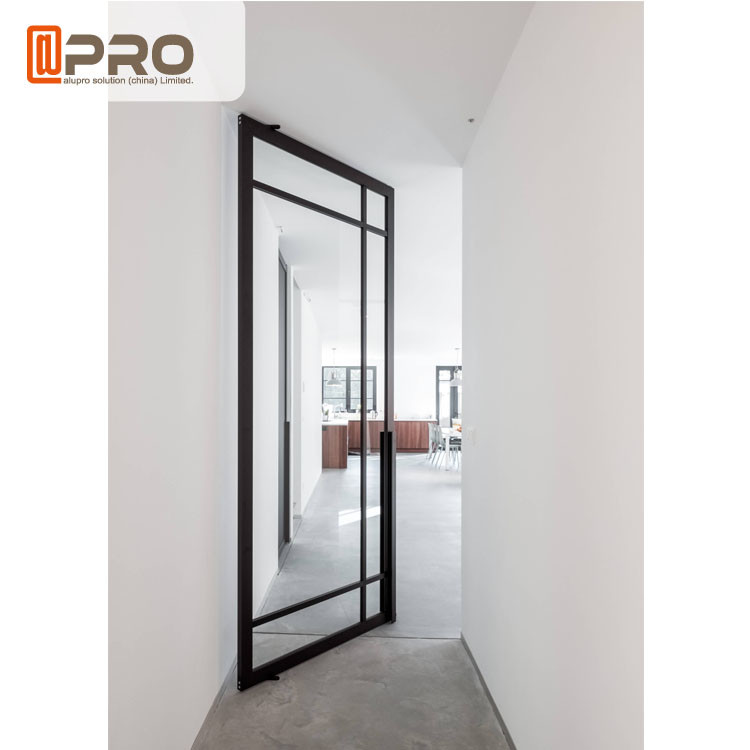Standardaluminiumprofil-Wohneingangstür-/Front Pivot Entrance Doors-Mittegelenktüreingangs-Gelenktür