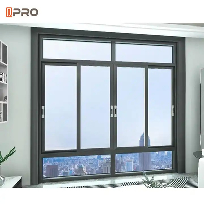 Aluminium Anti-Diebstahl Doppelglas Tilt und Drehen Fenster Schallsicherheit für Wohnraum