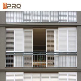 Wohngebäude-Aluminiumjalousien-Fenster mit dem Pulver beschichtend und anodisiert