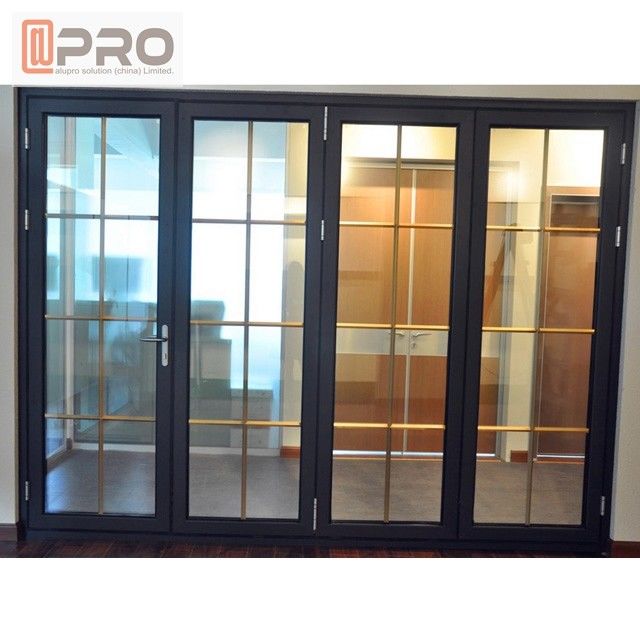 Plattenfalte Tür, externe Falttüren, Falteneingangstür mit fliegengitter, Außenfalttür-Hardware